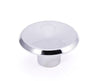 allen + roth 1-7/16-in Polished Chrome Round Modern Cabinet Knob