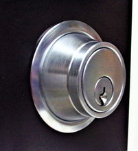 Load image into Gallery viewer, Global Door Controls - SINGLE CYLINDER DEADBOLT, SATIN CHROME #GLB460-626