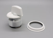 Load image into Gallery viewer, Global Door Controls TH1100-ZT-WH Zinc Thumbturn in White,