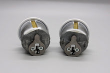 Load image into Gallery viewer, Global Door Controls - 1-Inch Zinc Mortise Cylinder Lock, TH1100-ZCX2WH, (pack of 2)