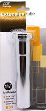 Cargar imagen en el visor de la galería, LDR Industries 505 6250 tubo de extensión de 1-1/4", plateado