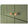 1-3/8" Diameter Satin Nickel Jules Cabinet Knob, #132SN