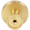 1-1/4" Diameter Brushed Gold Richard Cabinet Knob #171BG