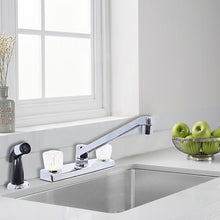 Load image into Gallery viewer, 20012023 Non Metallic Washerless Cart Acrylic Double Handle Faucet