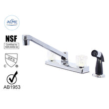 Load image into Gallery viewer, 20012023 Non Metallic Washerless Cart Acrylic Double Handle Faucet