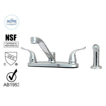 Load image into Gallery viewer, Wasserman 20156143 - Hybrid Metal Deck Faucet with Low Spout Double Handle