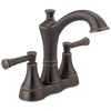 Delta - VALDOSTA Two Handle Centerset Bathroom Faucet In Venetian Bronze
