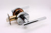 EZSET - HOLLYWOOD 502AM-HW-US26 Privacy Lever, in Bright Chromium