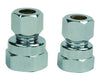 LDR 537 7201 COMPRESSION ADAPTER, 3/8 IN COMPRESSION, 1/2 IN FIP