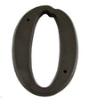 BHP Textured Plastic 5" (128mm) House Number - (Black)