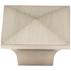 1-1/4" Overall Length Polished Chrome Pyramid Cairo Cabinet Knob #595SN
