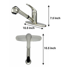 Load image into Gallery viewer, Wasserman 61186143 - Hybrid Metal Deck Pull Out Faucet Single Handle