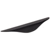 3" Center-to-Center Matte Black Verona Cabinet Cup Pull #7210