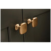 1-3/8" Overall Length Satin Bronze Fontana Cabinet Knob #782SBZ