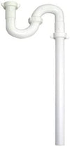 Master Plumber 823-658 MP Lavatory Drain S Trap, White