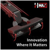 HR MAX™ Bisagra Compacta de Cierre Suave de Alta Resistencia de 1-1/4" Overlay a 105° con Espigas de 8 mm a Presión