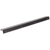 12" Overall Length Matte Black Edgefield Cabinet Tab Pull #A500-12MB