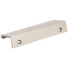 4" Overall Length Satin Nickel Edgefield Cabinet Tab Pull