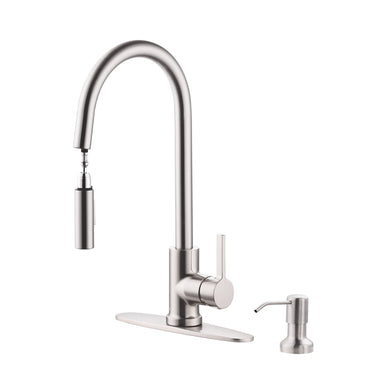 Moorefield - MAILLE Single Handle Pull-Down Kitchen Faucet #EK100