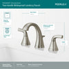PEERLESS - PARKWOOD® Two Handle Widespread Lavatory Faucet #P3535LF-BN
