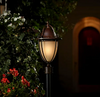 allen + roth Portage Bronze Casual/Transitional Outdoor Post Light