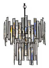 Load image into Gallery viewer, HD-1541-I Madison 4-Light Aged Bronze Chandelier with Crystal Prisms