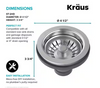 KRAUS - Stainless Steel Strainer #ST-2