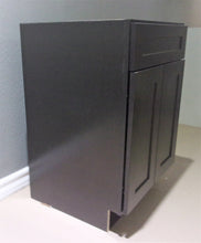 Load image into Gallery viewer, 24" SLATE FINISH VANITY SINK BASE, 2 DOORS, 1 FALSE FRONT (For Sale In Store Only"