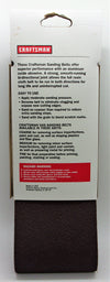 Craftsman 4"x24" Sanding belt, Coarse 50 grit, #928384
