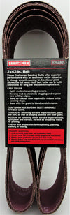 Craftsman 3-Pack 2"x42" Sanding Belt 50 Grit #928482