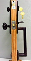 Lokin Handleset 8802-ORB-ET, Oil Rubbed Bronze Finish
