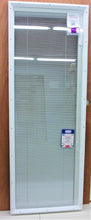 Load image into Gallery viewer, 22-in x 64-in Clear Front Full Door Glass Inserts With Mini Blinds Between Glass ("For Sale In Store Only")