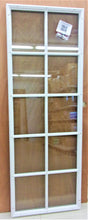 Load image into Gallery viewer, 22-in x 64-in Clear Front Full Door Glass Inserts With Grid Over Glass 10 - Lite("For Sale In Store Only")