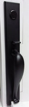 Load image into Gallery viewer, HAUN Iron Door Handleset HH8669-BA Single Cylinder, Matte Black Finish