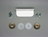 BHP - 133W MAGNETIC CATCH – 1 BRACKET, WHITE FINISH