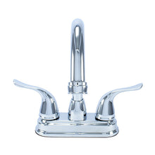 Load image into Gallery viewer, Wasserman 14156063 - Hybrid Metal Deck Faucet Double Handle High Arc, Pop-up