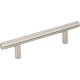 96 Mm Center-to-center Satin Nickel Naples Cabinet Bar Pull #156SN