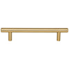128 Mm Center-to-center Satin Bronze Naples Cabinet Bar Pull #176SBZ