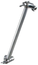 Load image into Gallery viewer, LDR- Fully Adjustable Universal Replacement Shower Arm Brass Construction 9 Inch Chrome Finish #520 3410C