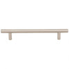 160 mm Center-to-Center Satin Nickel Naples Cabinet Bar Pull #220SN