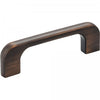 3" Center-to-center Brushed Oil Rubbed Bronze Alvar Cabinet Pull #264-3DBAC