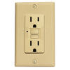 Bright-Way GFCI15IVNT GFCI 15 Amp Marfil No resistente a manipulaciones