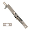 Flush Bolt 6" Satin Nickel
