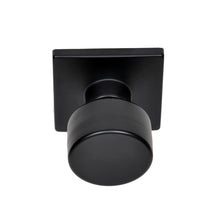 Cargar imagen en el visor de la galería, BHP - Pomo para puerta de paso Union Square, negro mate #44144BLK