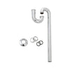 Master Plumber 453-068 1-1/2-Inch O.D. Tube Slip Joint x 20-Inch Chome Kitchen Floor Drain S Strap
