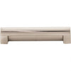 3" Center-to-center Satin Nickel Capri Cabinet Tab Pull #4656SN