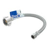 3/8″ Comp. x 7/8″ Brass Ballcock Nut Braided Stainless Steel Toilet Connector – 16″, #48089