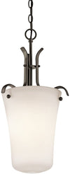 Kichler 43076OZFL One Light Foyer Pendant Olde Bronze