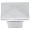 1-1/4" Overall Length Polished Chrome Pyramid Cairo Cabinet Knob #595PC