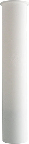 LDR Industries 506 6203 - Cola de fregadero con brida de PVC para conectar el fregadero al desagüe, 1-1/2" x 8"